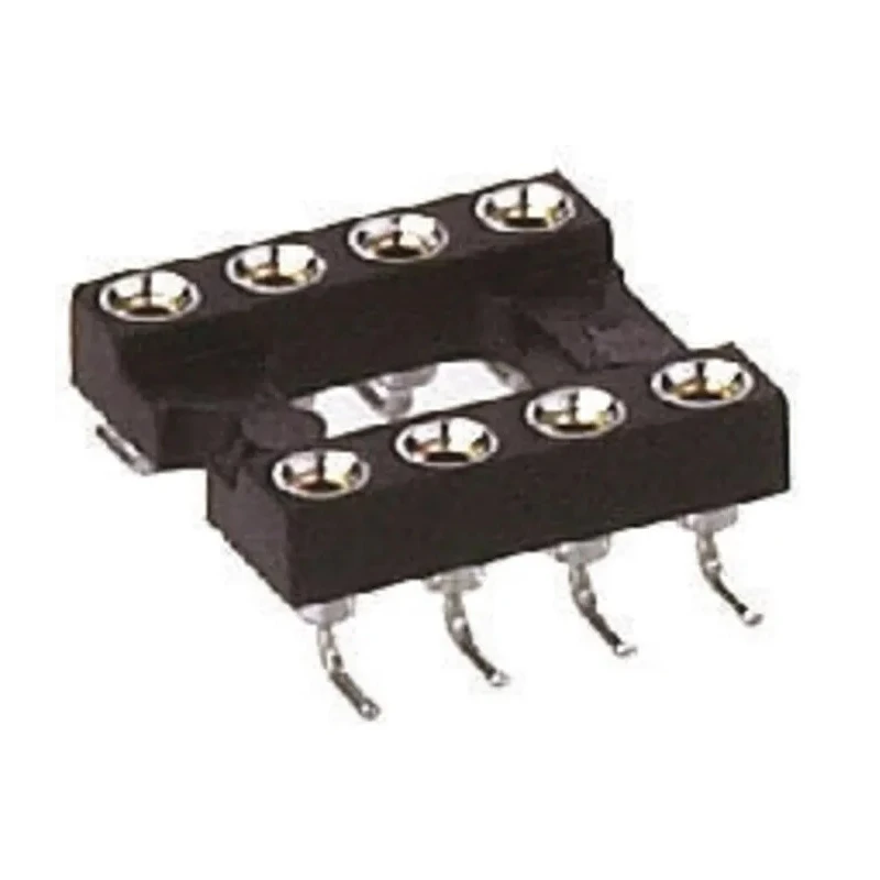Preci-Dip 14 Way Surface Mount Vertical Turned Pin Open Frame DIL Socket 2.54 mm Pitch 1A 110-87-314-41-105101