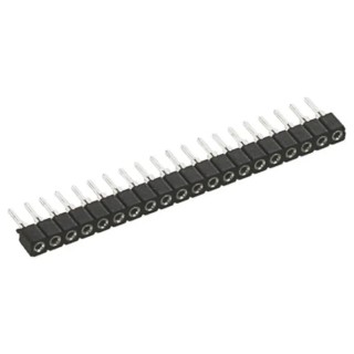 Preci-Dip 3 Way Straight Through Hole 2 mm Pitch SIL Socket 150V dc, 3A, Solder Termination 831-87-003-10-001101