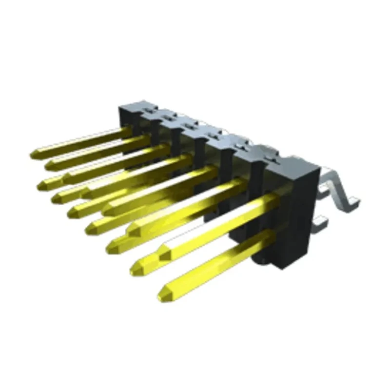 Samtec TSM Series Straight Surface Pin Header 6 Contacts 2.54 mm Pitch 1 Row Unshrouded TSM-106-01-T-SV