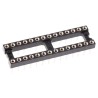 Preci-Dip 110 2.54 mm Pitch Vertical 28 Way Through Hole Turned Pin Open Frame DIL Socket 1A 110-87-328-41-001101