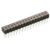 Preci-Dip 833 Series Straight Surface PCB Socket 20-Contact 2 Row 2 mm Pitch Solder 833-87-020-10-001101