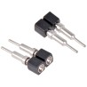 Preci-Dip 2 Way Straight Through Hole Socket Contact Carrier 2.54 mm Pitch 100V ac, 150V dc, Solder 712-87-102-41-001101
