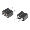 Preci-Dip 2 Way Straight Through Hole 2.54 mm Pitch SIL Socket 100 V AC, 150 V DC, Solder Termination 3A 801-87-002-10-012101