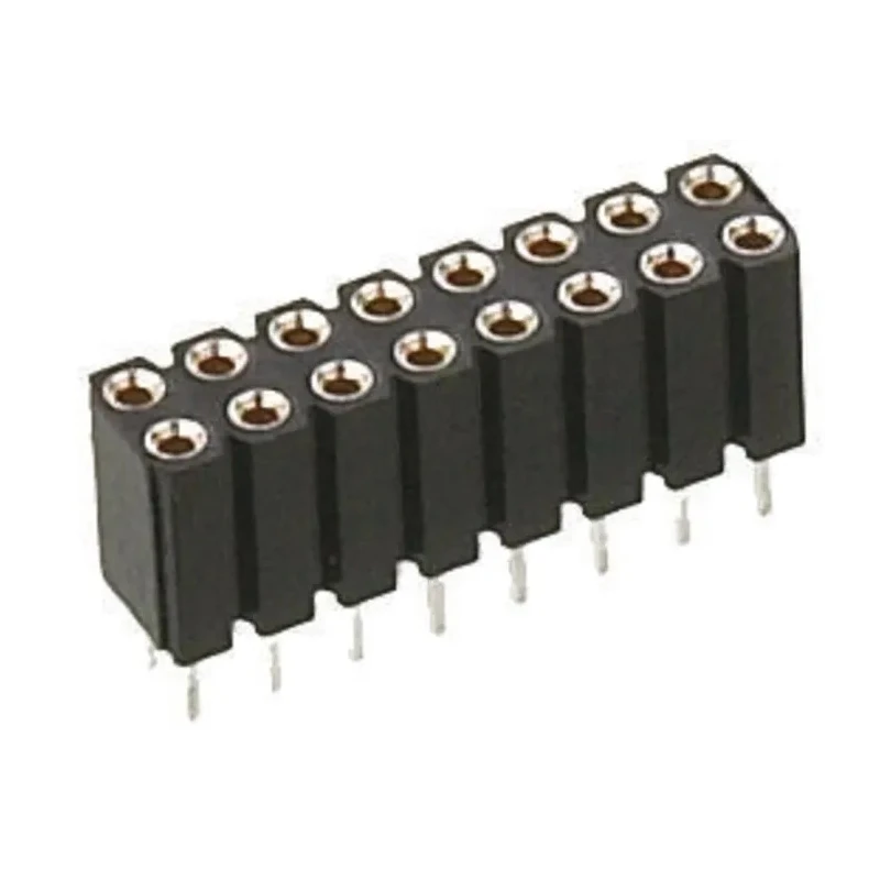 Preci-Dip 24-Contact 2 Row Straight PCB Socket Board-to-Board 2.54 mm Pitch 12A 150V 803-87-024-10-012101