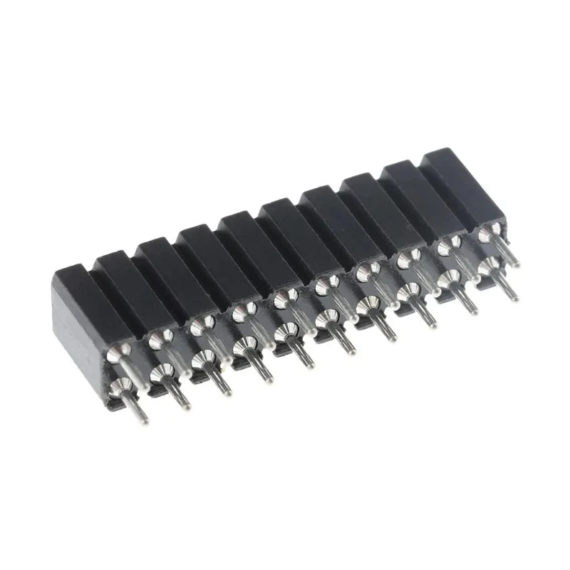 Preci-Dip 803 Series Straight Surface PCB Socket, 20-Contact, 2 Row, 2.54 mm Pitch Solder 803-87-020-10-001101