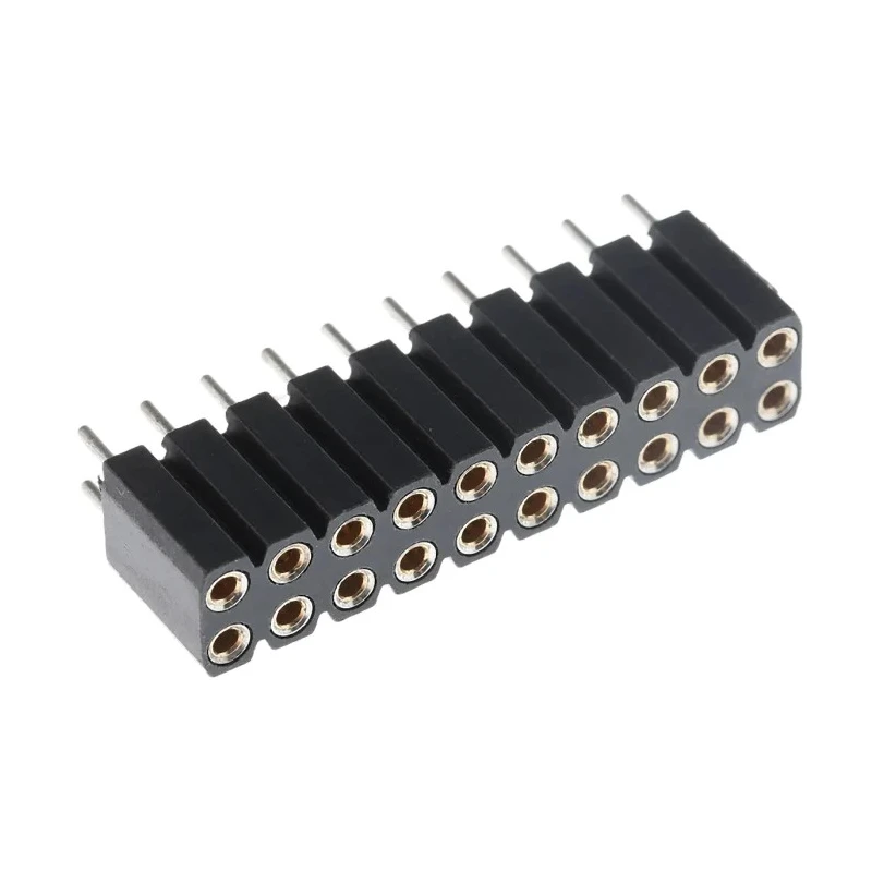 Preci-Dip 803 Series Straight Surface PCB Socket, 20-Contact, 2 Row, 2.54 mm Pitch Solder 803-87-020-10-001101