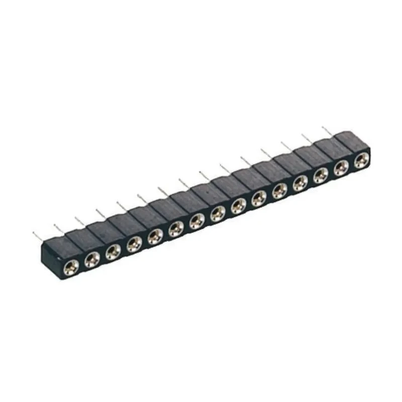 Preci-Dip 9 Way Preci-Dip Straight Through Hole 2.54 mm Pitch SIL Socket 150V dc, Solder, 3A 310-87-109-01-640101