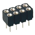 Preci-Dip 410 Series Straight PCB Socket 24-Contact 2 Row 2.54 mm Pitch Solder 410-87-224-01-640101