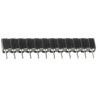 Preci-Dip 12 Way Preci-Dip Straight Through Hole 2.54 mm Pitch SIL Socket 150V dc, 3A 310-87-112-01-640101