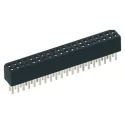 Preci-Dip 853 Series Straight Surface PCB Socket, 10-Contact, 2 Row, 1.27 mm Pitch Solder 853-87-010-10-001101
