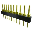 Samtec TS Series Straight Through Hole Pin Header 32 Contacts 2.54 mm Pitch 1 Row Unshrouded TS-132-G-A