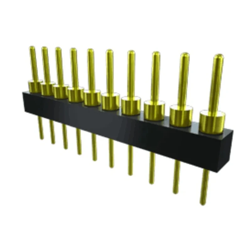 Samtec TS Series Straight Through Hole Pin Header 32 Contacts 2.54 mm Pitch 1 Row Unshrouded TS-132-G-A