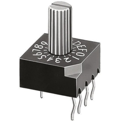 KNITTER-SWITCH Rotary Shaft Rotary Coded DIP Switch DRS4016
