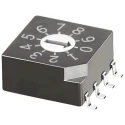KNITTER-SWITCH Rotary Coded DIP Switch Surface Mount Rotary Flush Actuator SMR5010