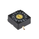 KNITTER-SWITCH Rotary Flush Rotary Coded DIP Switch Surface Mount SMR5016