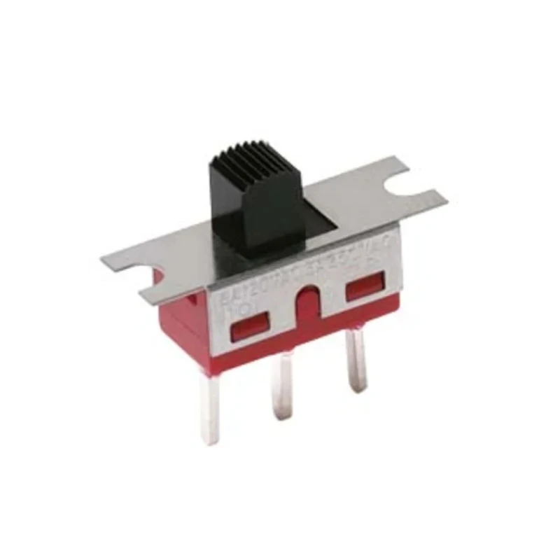 C & K Panel Slide Switch SPDT Latching Nylon Actuator 6A 28V DC 250V AC 1000 Series 1101M1S2ZQE2