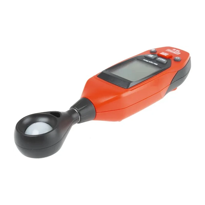 RS PRO Compact Light Meter with Silicon Photodiode Sensor 0lx to 40000 lx, ±5% Accuracy RS-92