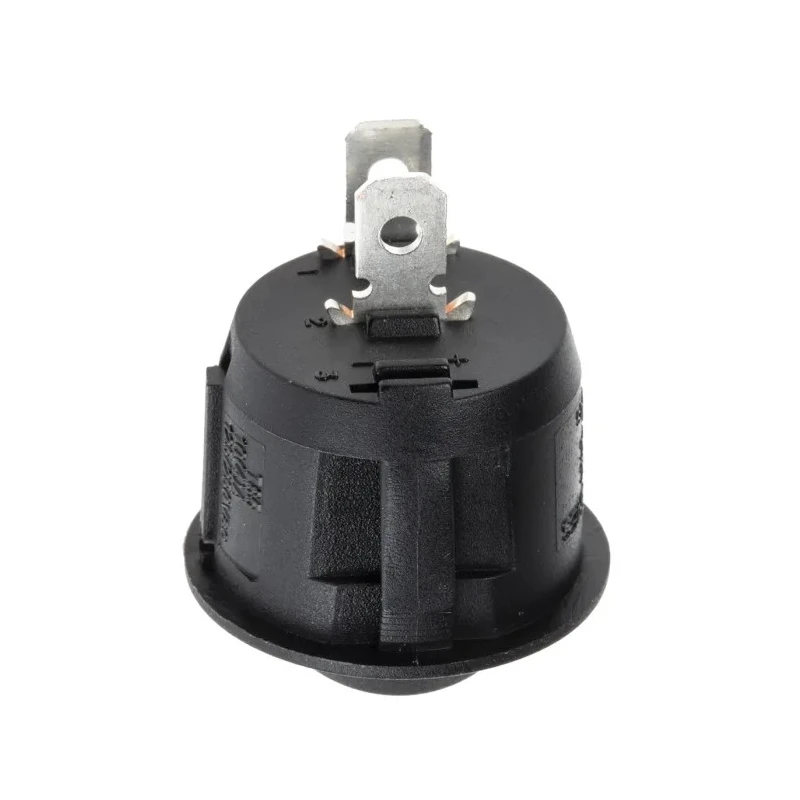 C & K SPST On-Off Rocker Switch Snap-in Panel Mount Red Actuator CR102J25S215QF