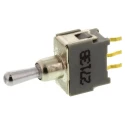 KNITTER-SWITCH Toggle Switch PCB Mount On-Off-On SPDT Through Hole Terminal 48V AC ATE1E