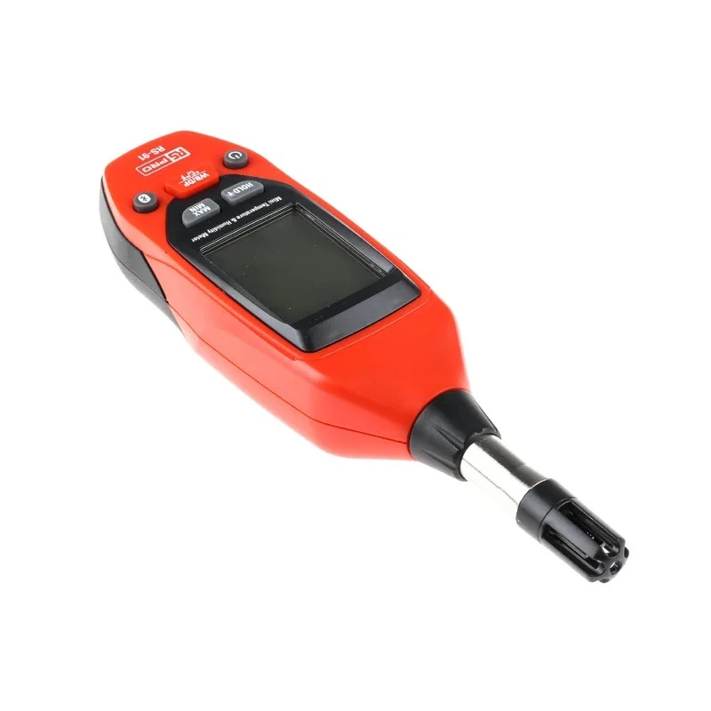 RS PRO Digital Hygrometer Data Logger 50 °C Operating Temperature ±3 %RH Humidity Accuracy RS-91