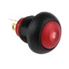 KNITTER-SWITCH DPWL Series Illuminated Miniature Push Button Switch, Momentary, Panel Mount, 12.9 mm Cutout, SPST DPWL1CGRR