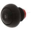 KNITTER-SWITCH Illuminated Miniature Push Button Switch Momentary Panel Mount SPST 12.9 mm Cutout Yellow LED DPWL1CGKY