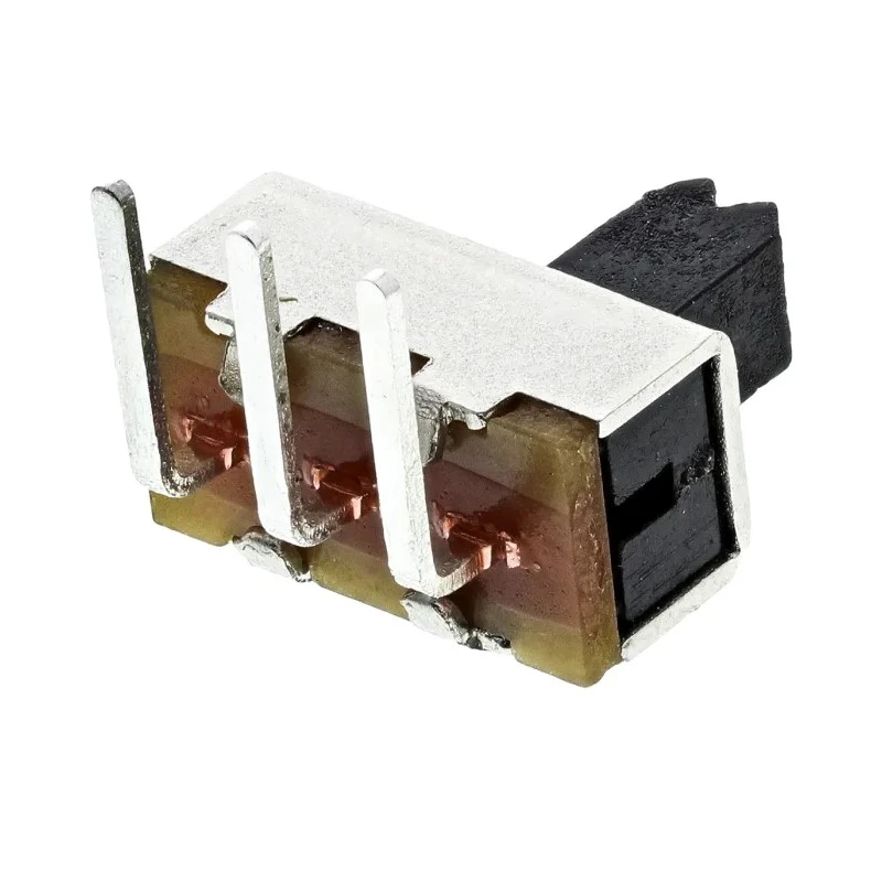 KNITTER-SWITCH PCB Slide Switch SPST 350mA Solder Terminal 30V DC On-On MFP120-R