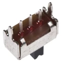 KNITTER-SWITCH PCB Slide Switch SPDT Latching 100mA Silver over Nickel Plated Copper Alloy MFP113D