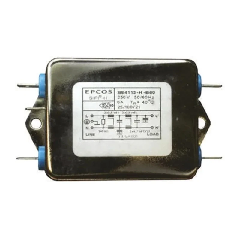TDK Chassis Mount EMC Filter 10 A 250V AC/DC 50Hz, 60 Hz Single Phase B84113H0000B110