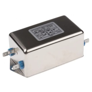 TDK Chassis Mount EMC Filter 16 A 250V AC/DC 50Hz 60Hz Tab Termination 1 Phase B84113H0000B116