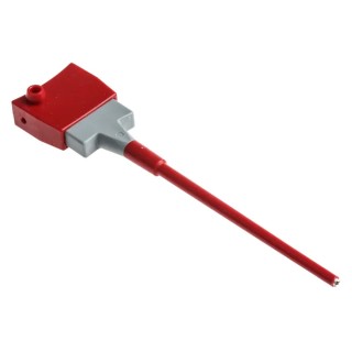 Hirschmann Test & Measurement Red Grabber Clip 4 mm Tip 60V dc 4A 4 mm Socket 973053101