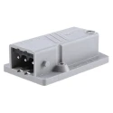 Hirschmann Industrial Power Connector 3P+PE Panel Mount 16A 400V IP54 Grey ST Series IP54