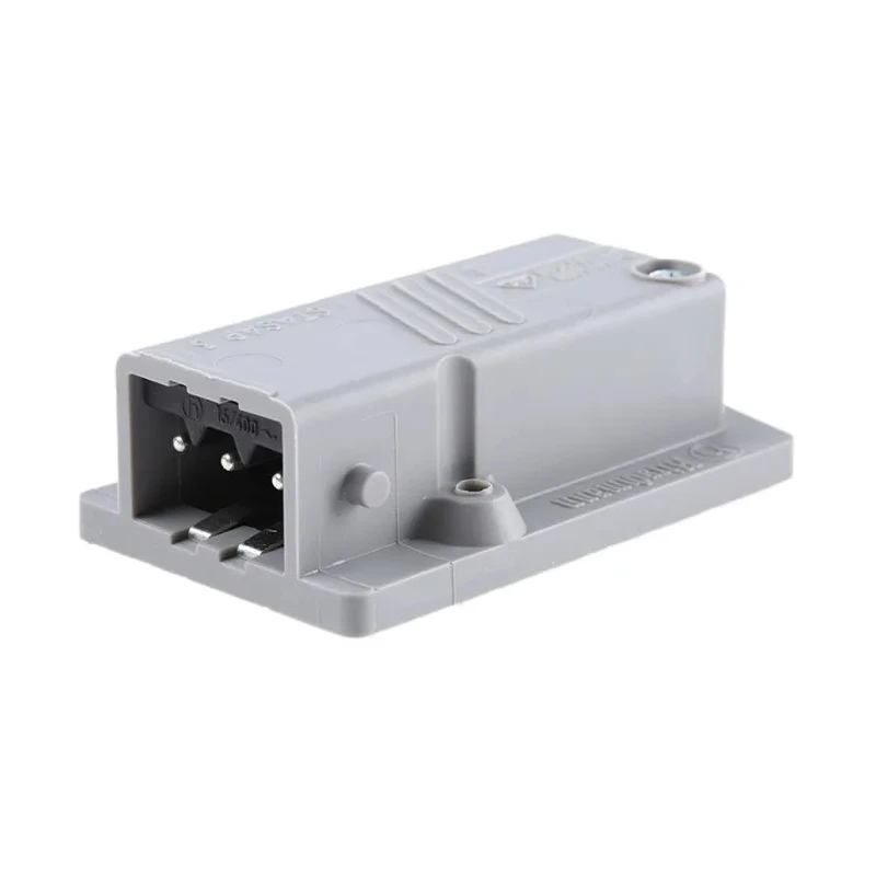 Hirschmann Industrial Power Connector 3P+PE Panel Mount 16A 400V IP54 Grey ST Series IP54