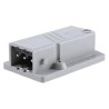 Hirschmann Industrial Power Connector 3P+PE Panel Mount 16A 400V IP54 Grey ST Series IP54