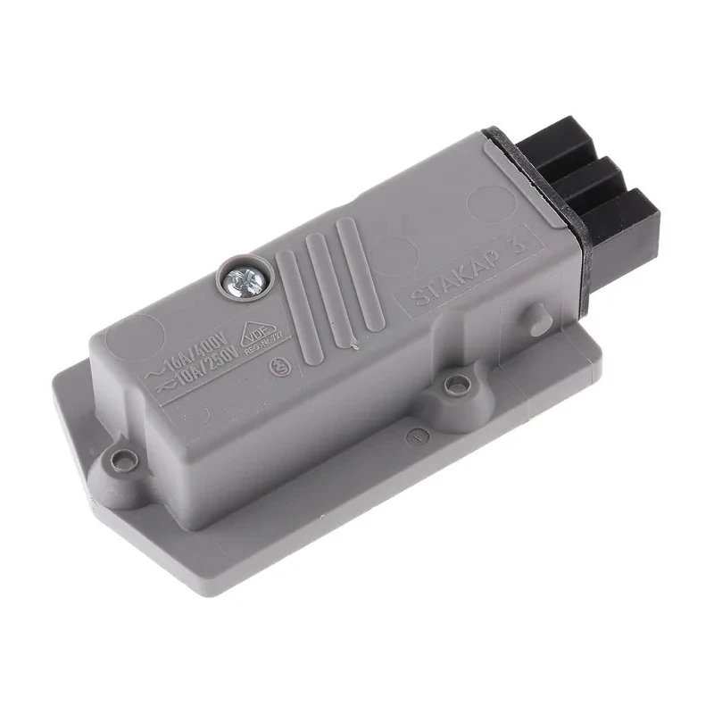 Hirschmann Industrial Power Connector 16A 400V IP54 Panel Mount 3+PE Screw Terminal Polyamide ST Series IP54 