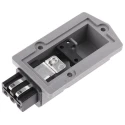 Hirschmann Industrial Power Connector 16A 400V IP54 Panel Mount 3+PE Screw Terminal Polyamide ST Series IP54 