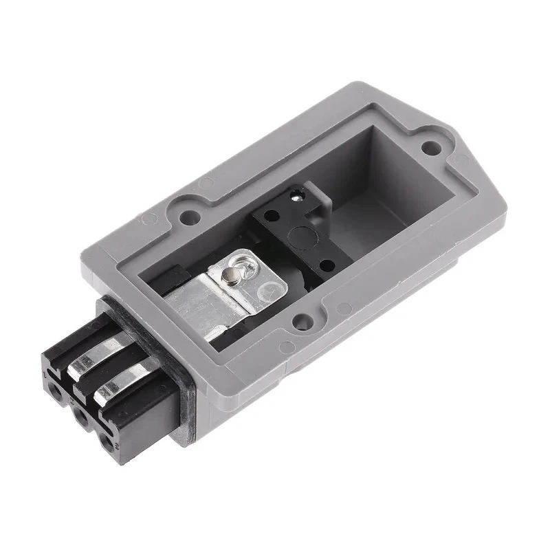Hirschmann Industrial Power Connector 16A 400V IP54 Panel Mount 3+PE Screw Terminal Polyamide ST Series IP54 