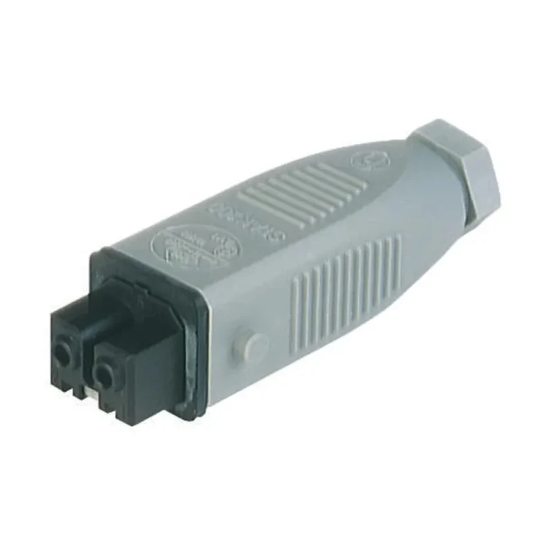 Hirschmann Industrial Power Connector Cable Mount 2P+PE 16A 250V IP54 Fibreglass Reinforced Polyester ST Series MPN 