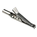 Mueller Electric Black Crocodile Clip Stainless Steel Contact 4A 930122000
