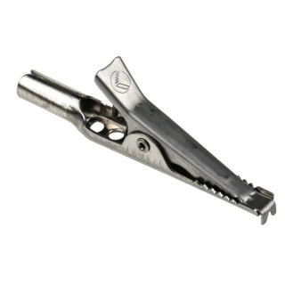 Mueller Electric Black Crocodile Clip Stainless Steel Contact 4A 930122000