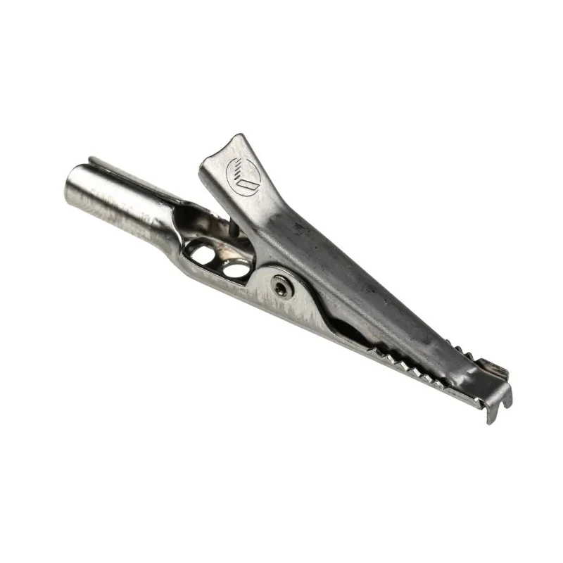 Mueller Electric Black Crocodile Clip Stainless Steel Contact 4A 930122000