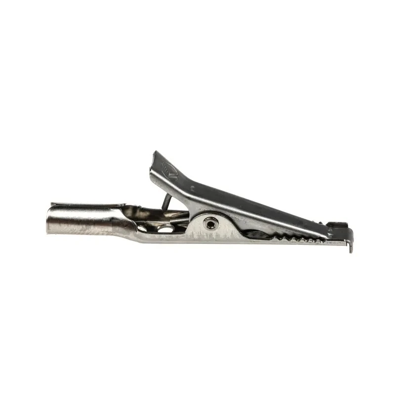 Mueller Electric Black Crocodile Clip Stainless Steel Contact 4A 930122000