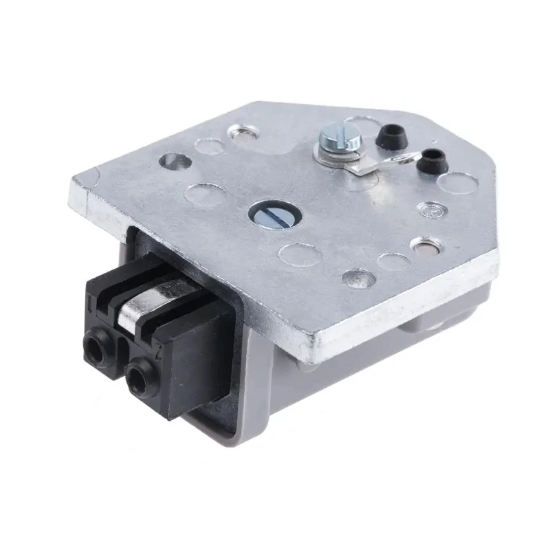 Hirschmann ST IP20 Grey Panel Mount 2P+PE Straight Industrial Power Connector 16A 250, 400V IP20