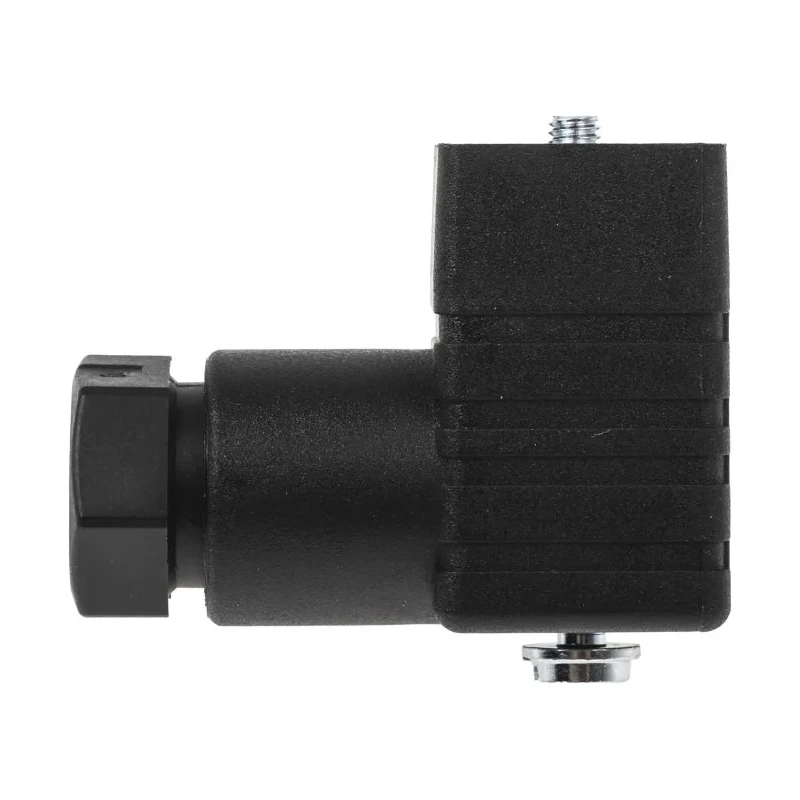 Hirschmann Solenoid Valve Connector 3P+E DIN 43650 C Female, 250 V AC/DC, Black 933024100 GDS 307 BLACK