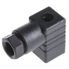Hirschmann Solenoid Valve Connector Female 2P+E DIN 43650 230V AC/DC 6A Current GDS 207 black 933138100 GDS 207 black
