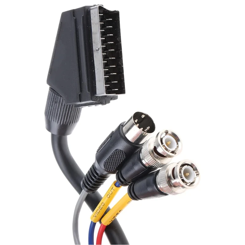 RS PRO 2 m Black Terminated Solid Conductor Coaxial Cable 156-2745