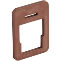 Hirschmann Brown Flat Gasket for Use with GB Series Cable Socket, Nitrile Rubber (NBR) 731423002 GM 207-3 NBR light brown