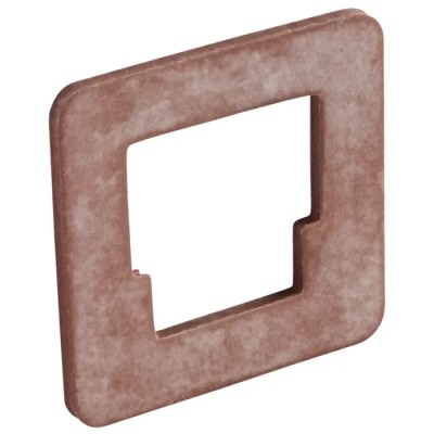 Hirschmann Brown Flat Gasket Connector Accessory for GDS Series Cable Socket 730185002 GDS 307-2 NBR light brown