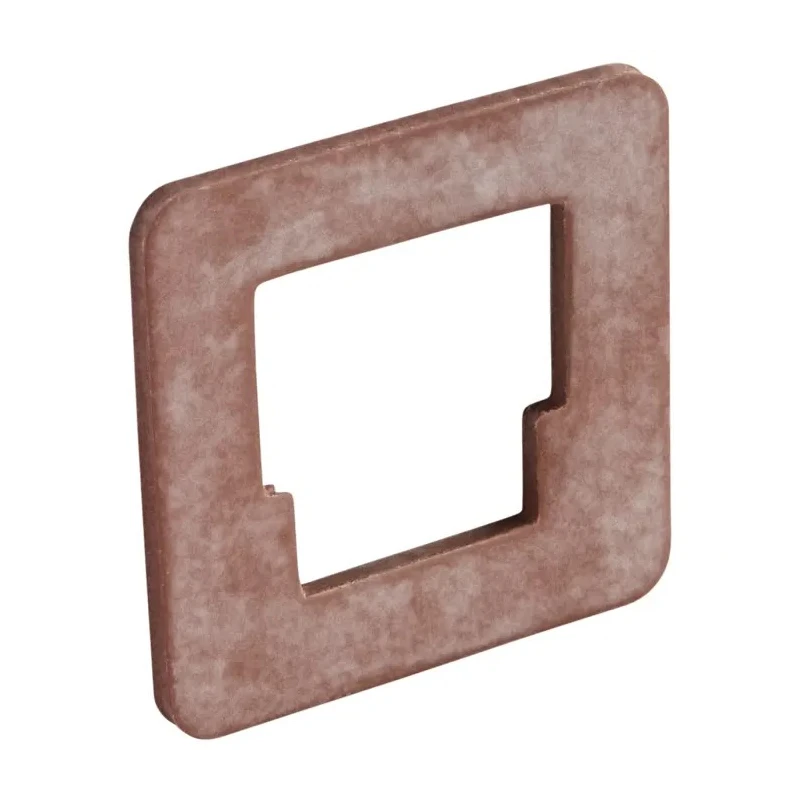 Hirschmann Brown Flat Gasket Connector Accessory for GDS Series Cable Socket 730185002 GDS 307-2 NBR light brown