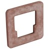 Hirschmann Brown Flat Gasket Connector Accessory for GDS Series Cable Socket 730185002 GDS 307-2 NBR light brown